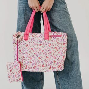 Pretty Simple Presley Puffer Tote with Pouch